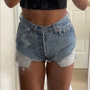 high waisted shorts